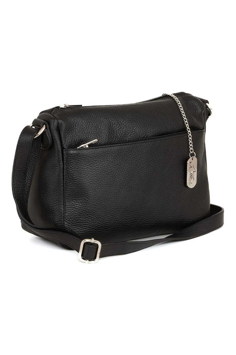 Anna Morellini Geanta crossbody din piele cu fermoar - Pled.ro