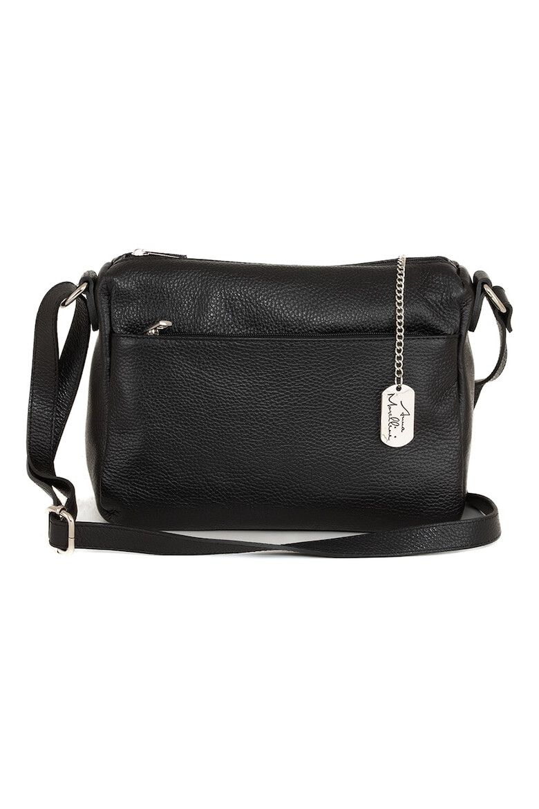 Anna Morellini Geanta crossbody din piele cu fermoar - Pled.ro