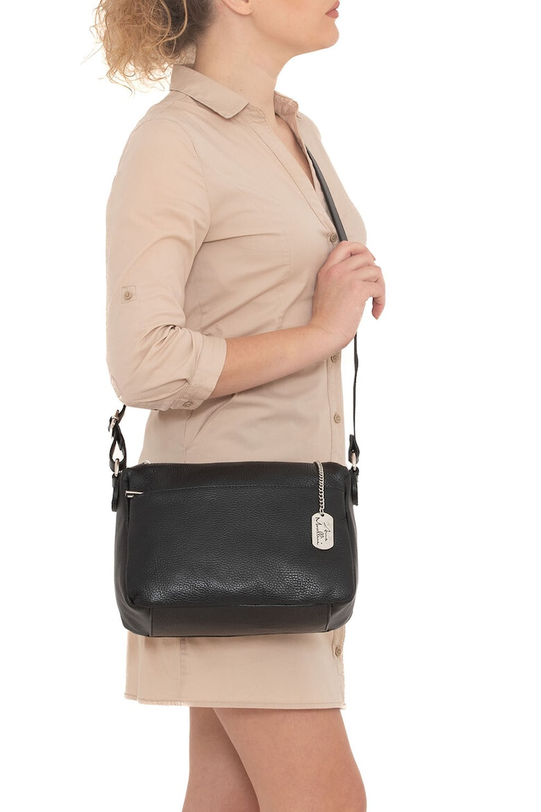 Anna Morellini Geanta crossbody din piele cu fermoar - Pled.ro