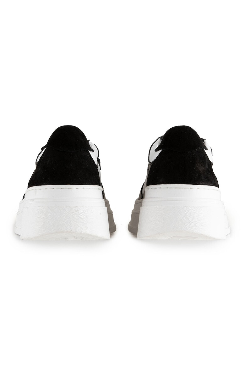 Anna Morellini Pantofi sport de piele cu model colorblock - Pled.ro