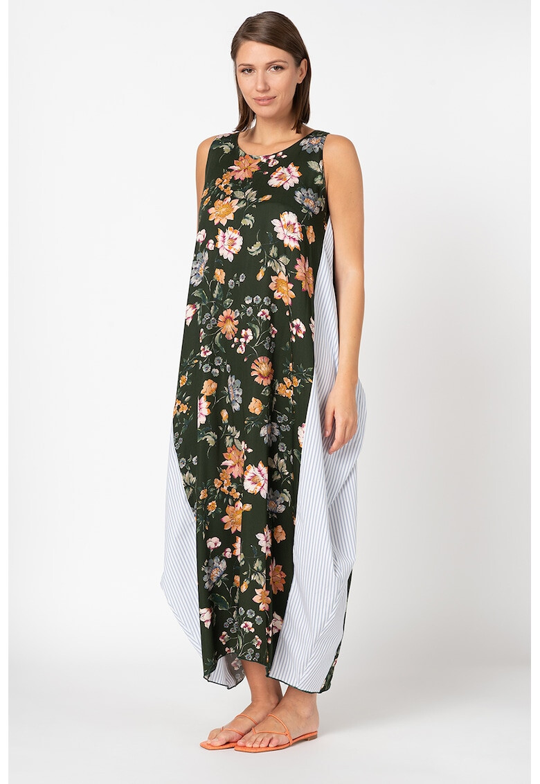 Antonia M Rochie maxi cu model floral - Pled.ro