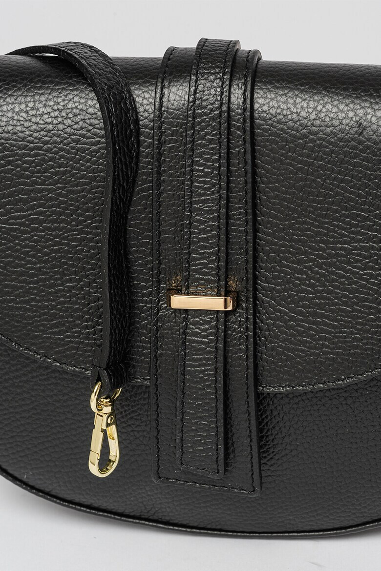 Antonia Moretti Geanta crossbody de piele cu bareta detasabila - Pled.ro