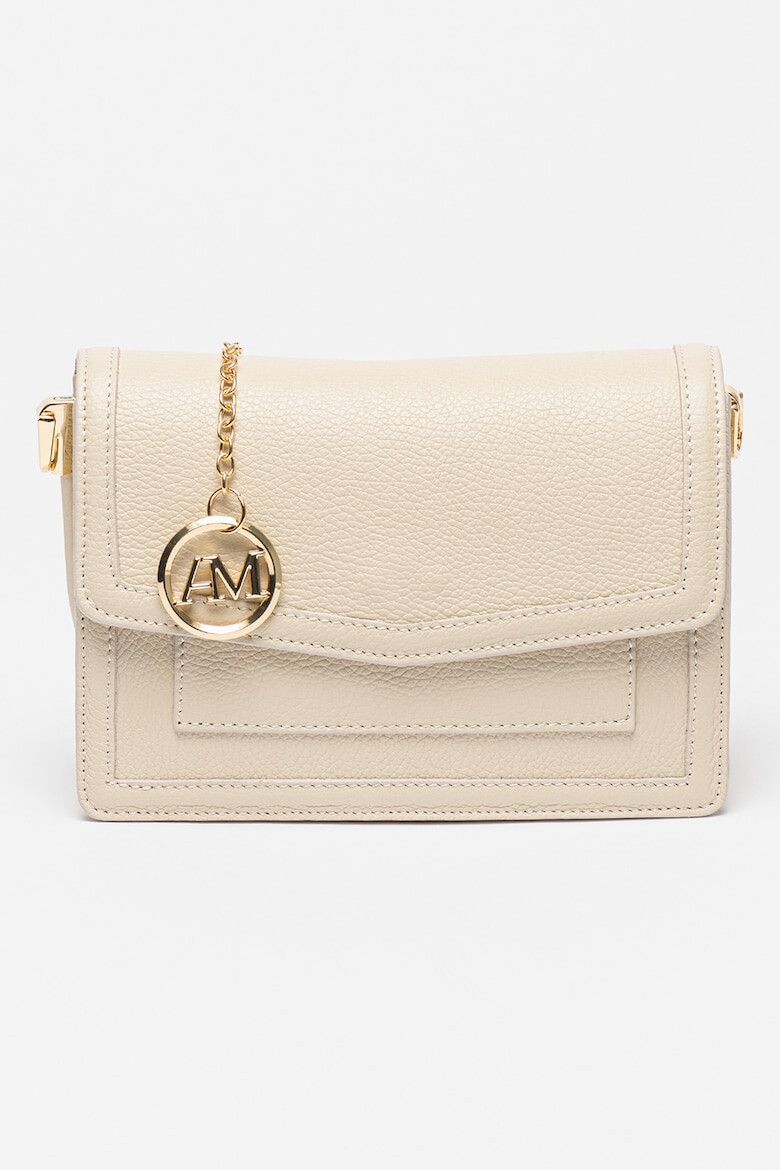 Antonia Moretti Geanta crossbody de piele cu aspect texturat - Pled.ro