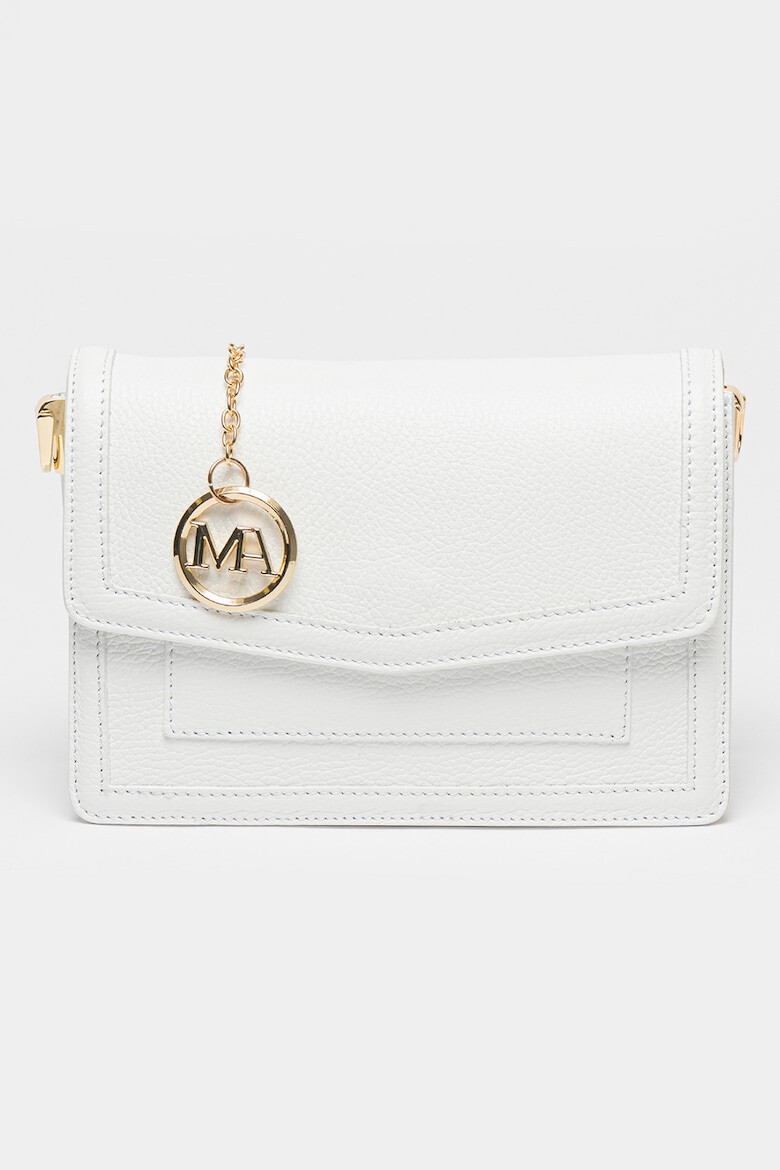 Antonia Moretti Geanta crossbody de piele cu aspect texturat - Pled.ro