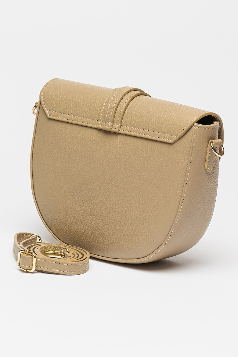 Antonia Moretti Geanta crossbody de piele cu bareta detasabila - Pled.ro