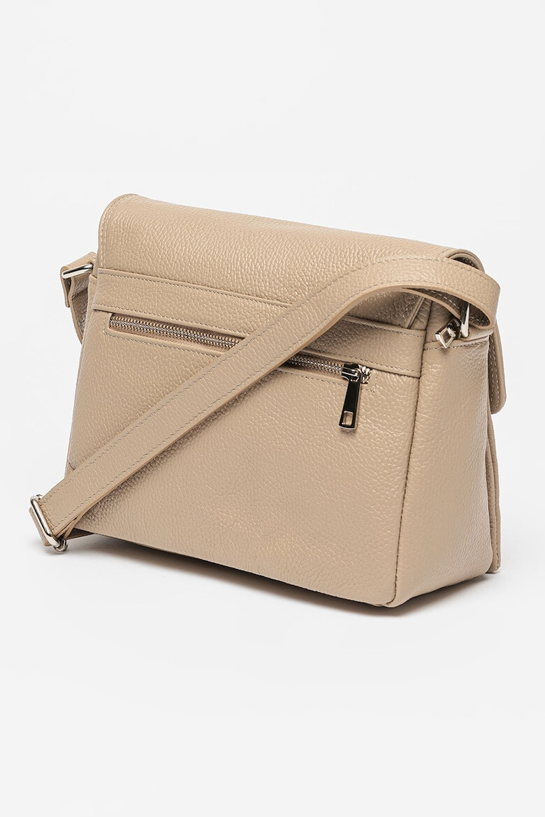 Antonia Moretti Geanta crossbody de piele cu buzunare multiple - Pled.ro