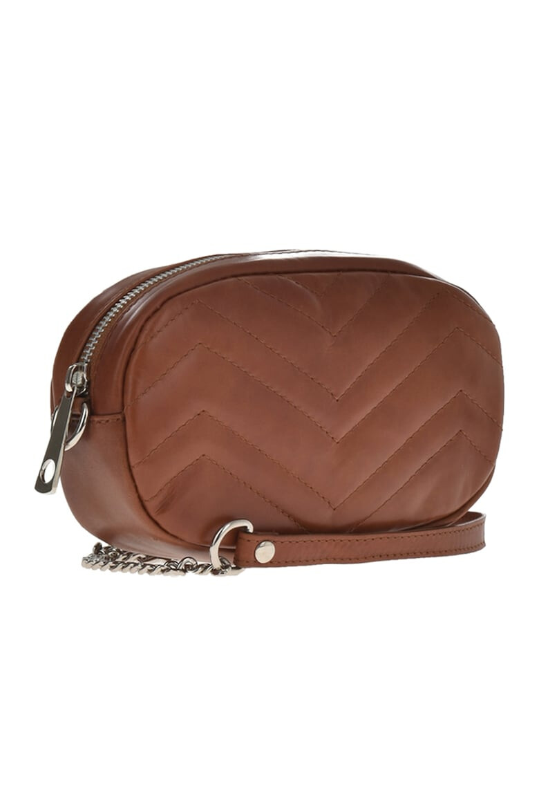 Antonia Moretti Geanta crossbody de piele cu model matlasat - Pled.ro