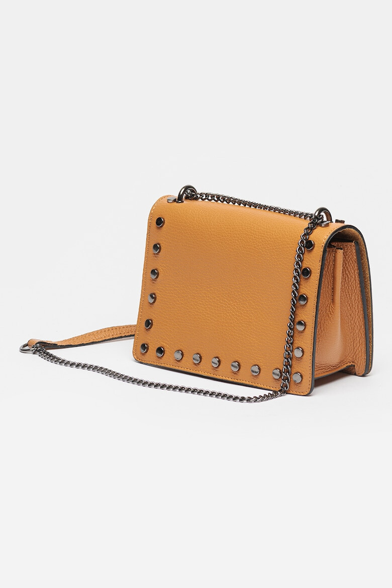 Antonia Moretti Geanta crossbody de piele cu nituri - Pled.ro