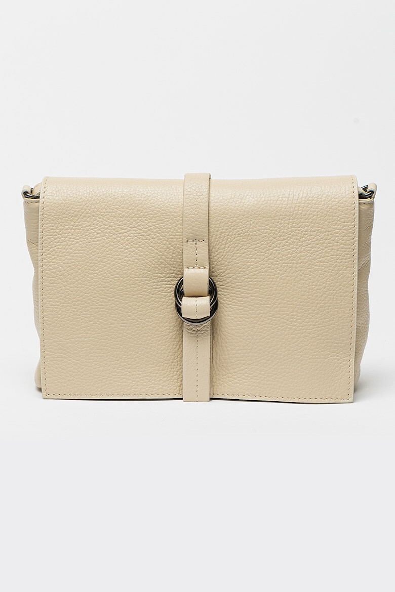 Antonia Moretti Geanta crossbody din piele cu clapa - Pled.ro