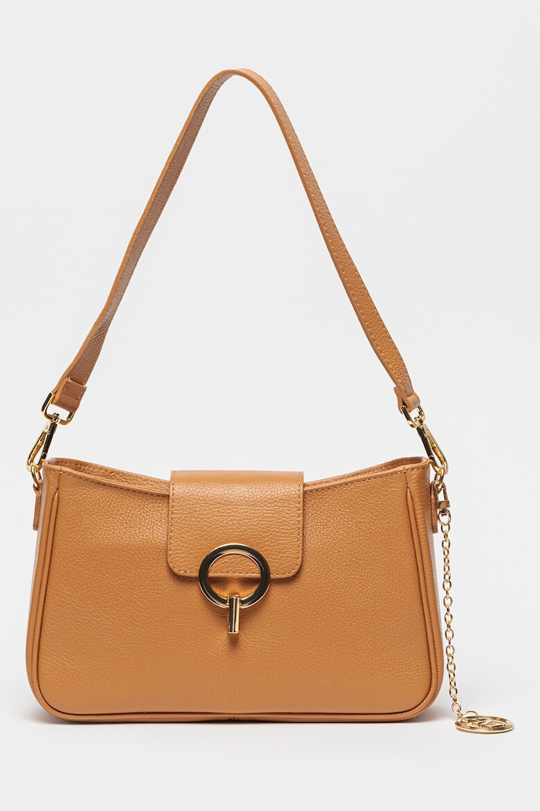 Antonia Moretti Geanta crossbody din piele cu doua barete - Pled.ro