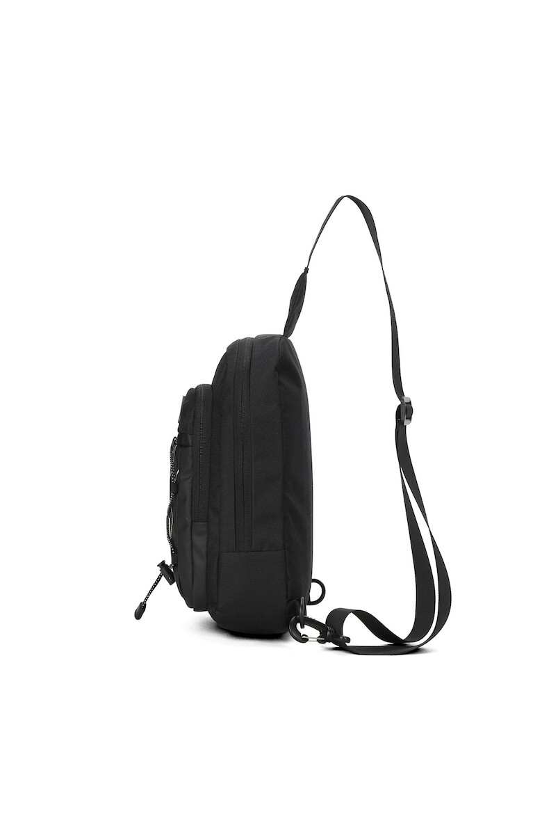 Aoking Geanta sling unisex cu buzunare cu fermoar - Pled.ro