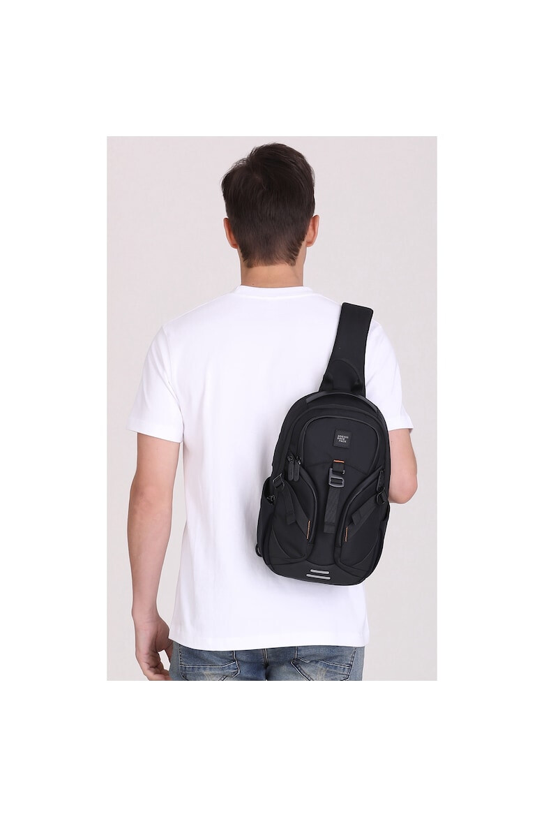 Aoking Geanta sling unisex cu buzunare exterioare - Pled.ro