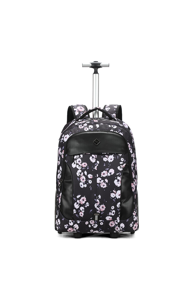 Aoking Rucsac-troler unisex cu imprimeu floral - Pled.ro