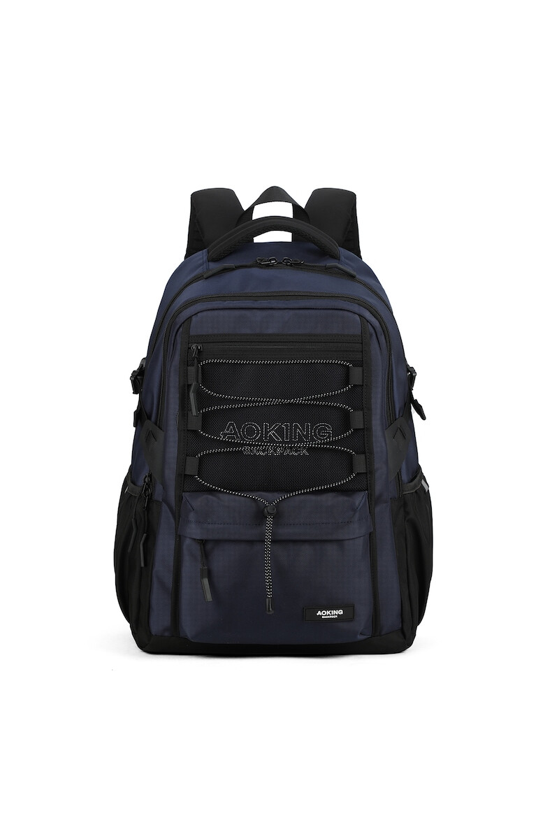 Aoking Rucsac unisex cu buzunare multiple si compartiment pentru sticla de apa - Pled.ro