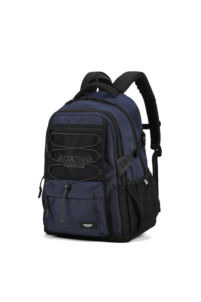 Aoking Rucsac unisex cu buzunare multiple si compartiment pentru sticla de apa - Pled.ro