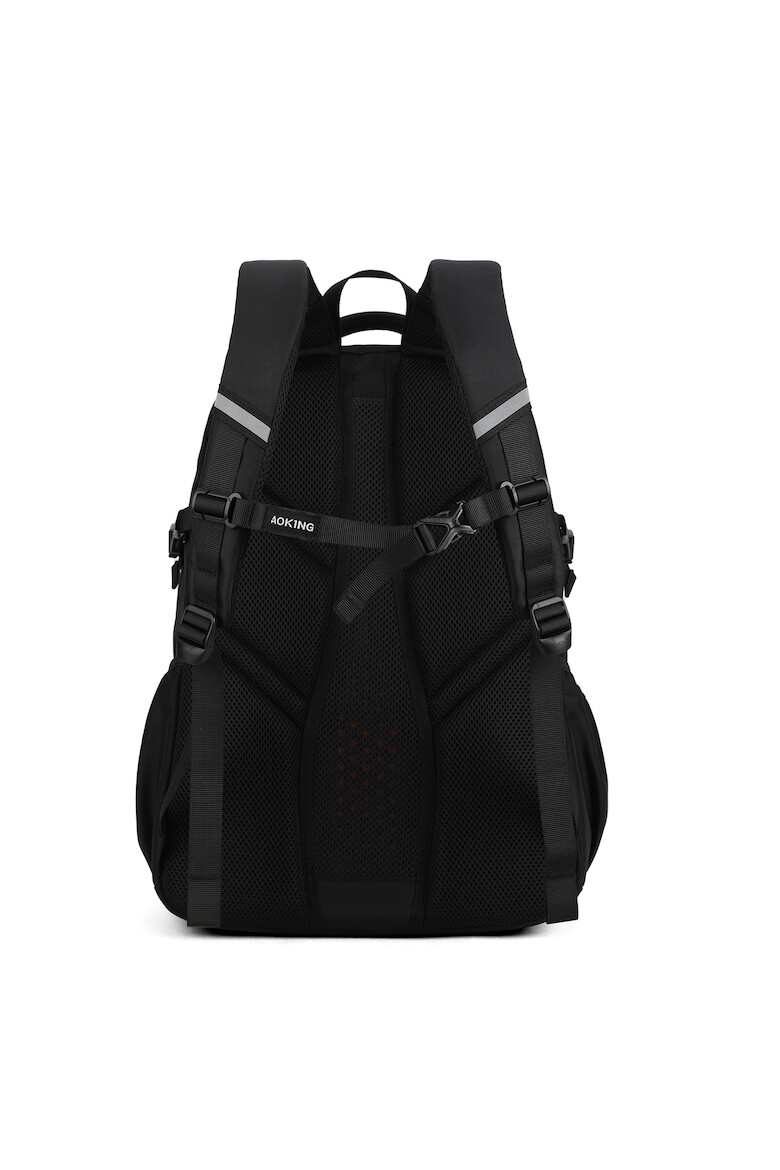 Aoking Rucsac unisex cu buzunare multiple si compartiment pentru sticla de apa - Pled.ro