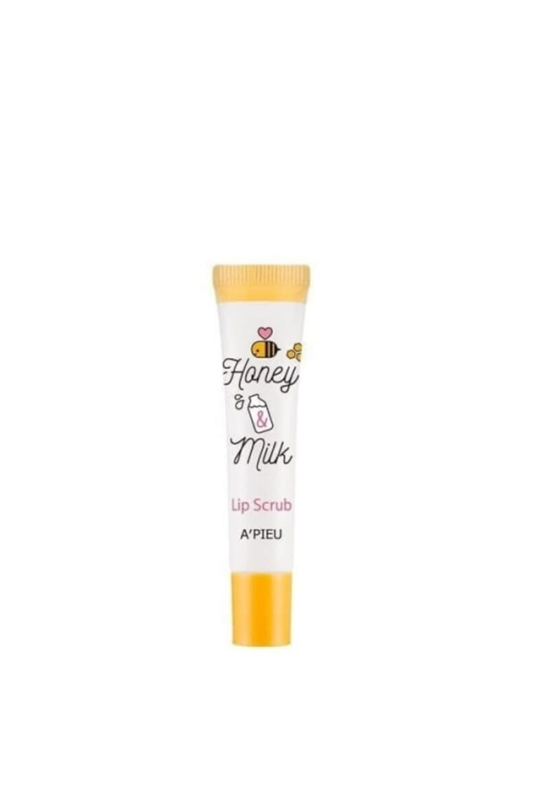 A'Pieu Scrub pentru buze Miere si lapte 8 ml - Pled.ro