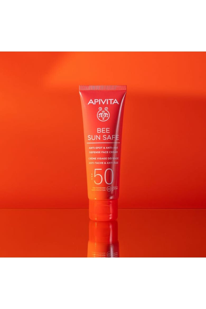 Apivita Crema cu actiune anti-pete si anti-imbatranire cu protectie solara SPF50 Bee Sun Safe 50 ml - Pled.ro