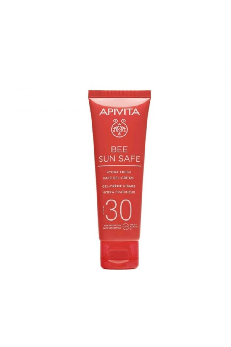 Apivita Crema-gel cu protectie solara SPF30 si textura lejera Bee Sun Safe 50 ml - Pled.ro