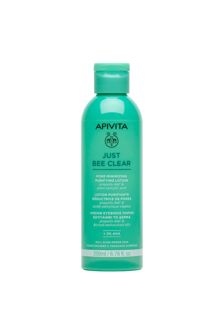 Apivita Lotiune purifianta pentru porti dilatati Just Bee Clear 200 ml - Pled.ro