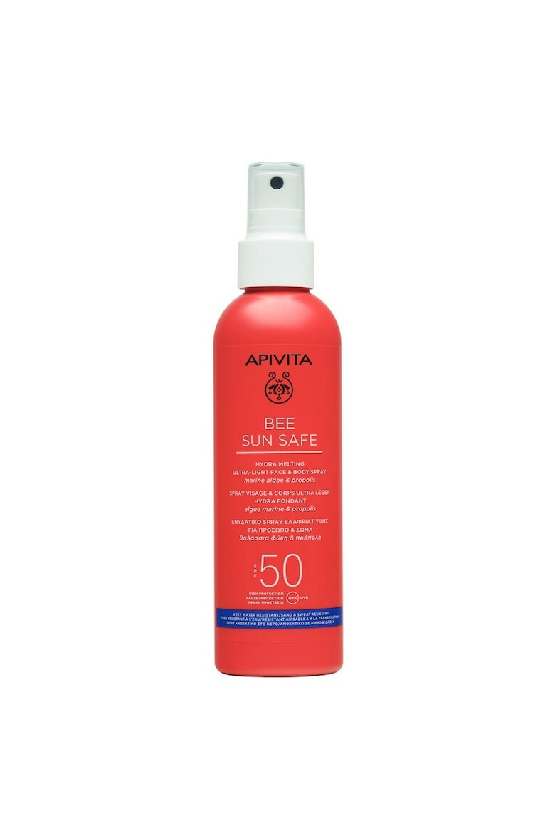 Apivita Spray de protectie solara pentru corp si ten SPF50 Bee Sun Safe 200 ml - Pled.ro