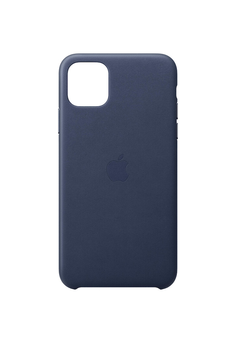 Apple Husa de protectie pentru iPhone 11 Pro Max Piele Midnight Blue - Pled.ro