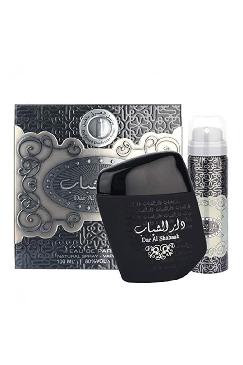 Ard Al Zaafaran Set Apa de Parfum Dar al Shabaab Barbati 100ml + Deodorant 50ml - Pled.ro