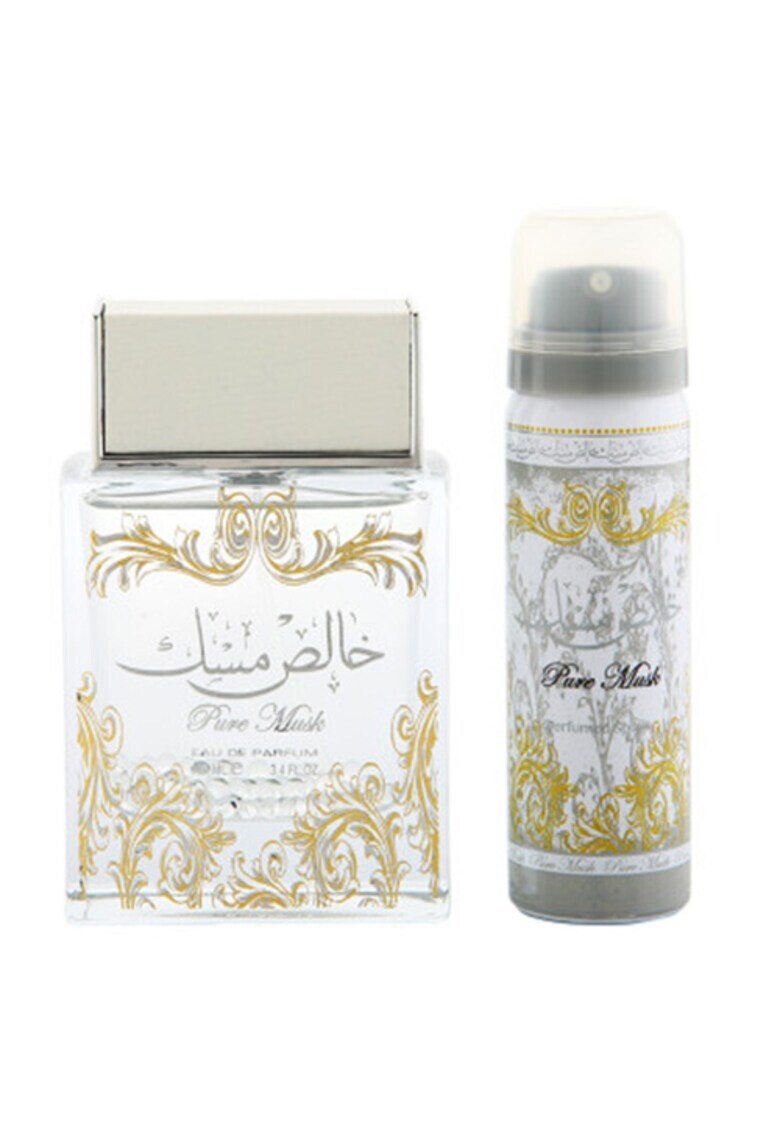 Ard Al Zaafaran Set Pure Musk Femei: Apa de Parfum 100 ml + Deodorant Spray 50 ml - Pled.ro