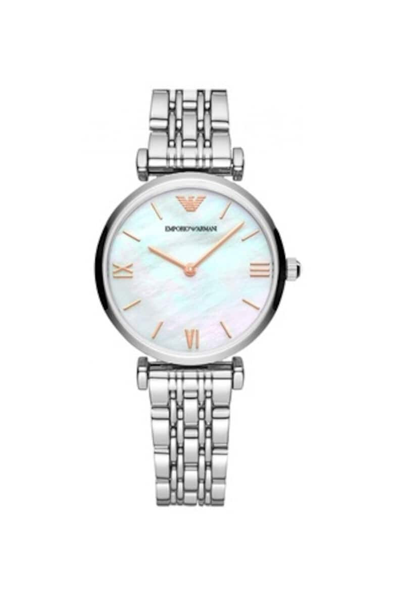 Armani Ceas dama Otel inoxidabil 32 mm Argintiu - Pled.ro