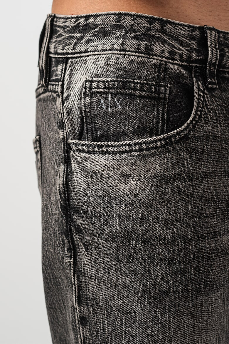 ARMANI EXCHANGE Blugi drepti cu talie medie - Pled.ro