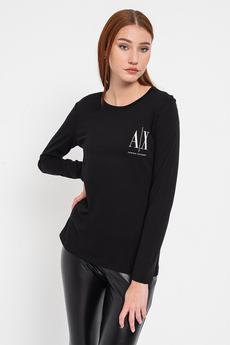 ARMANI EXCHANGE Bluza cu imprimeu logo - Pled.ro