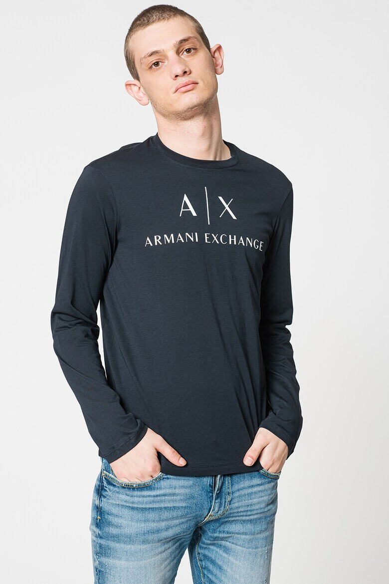 ARMANI EXCHANGE Bluza slim fit de bumbac - Pled.ro