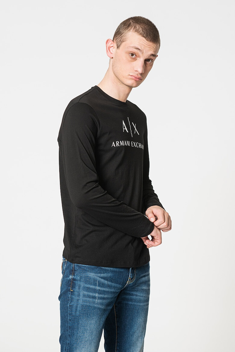 ARMANI EXCHANGE Bluza slim fit de bumbac - Pled.ro