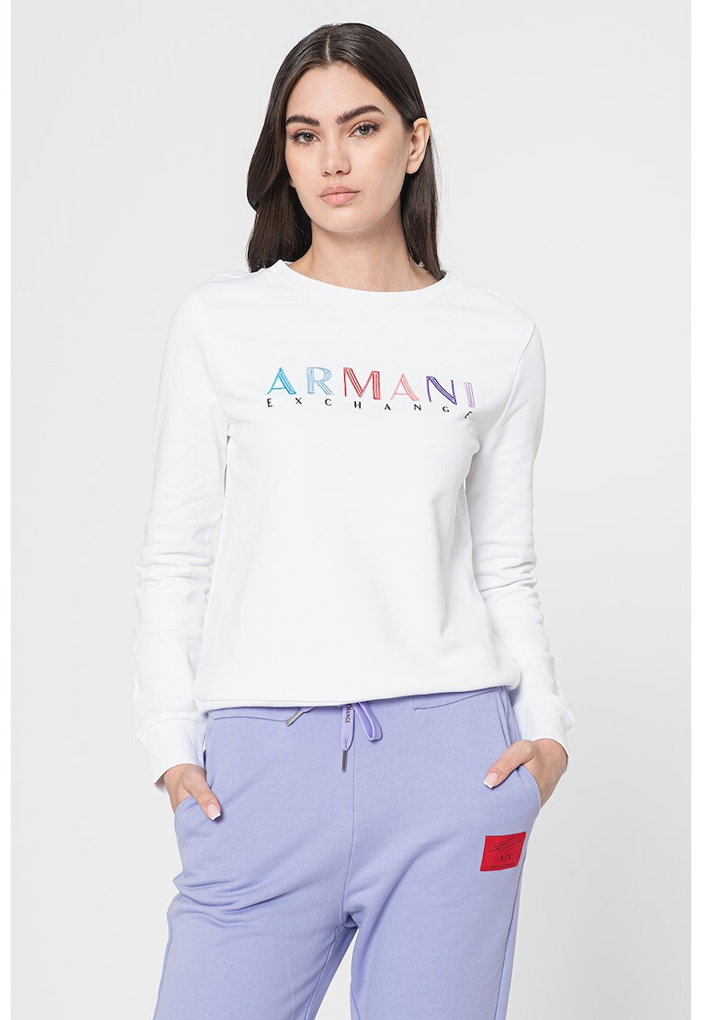 ARMANI EXCHANGE Bluza sport cu broderie logo - Pled.ro