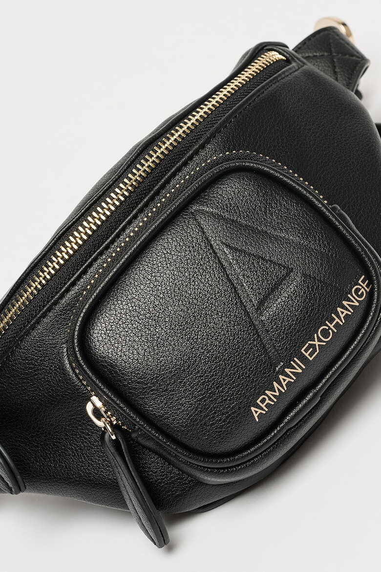 ARMANI EXCHANGE Borseta din piele ecologica cu buzunar cu fermoar - Pled.ro