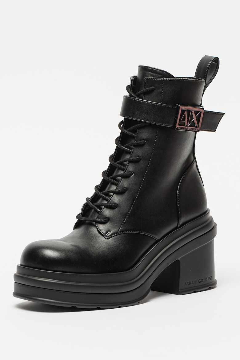 ARMANI EXCHANGE Botine cu toc masiv - Pled.ro