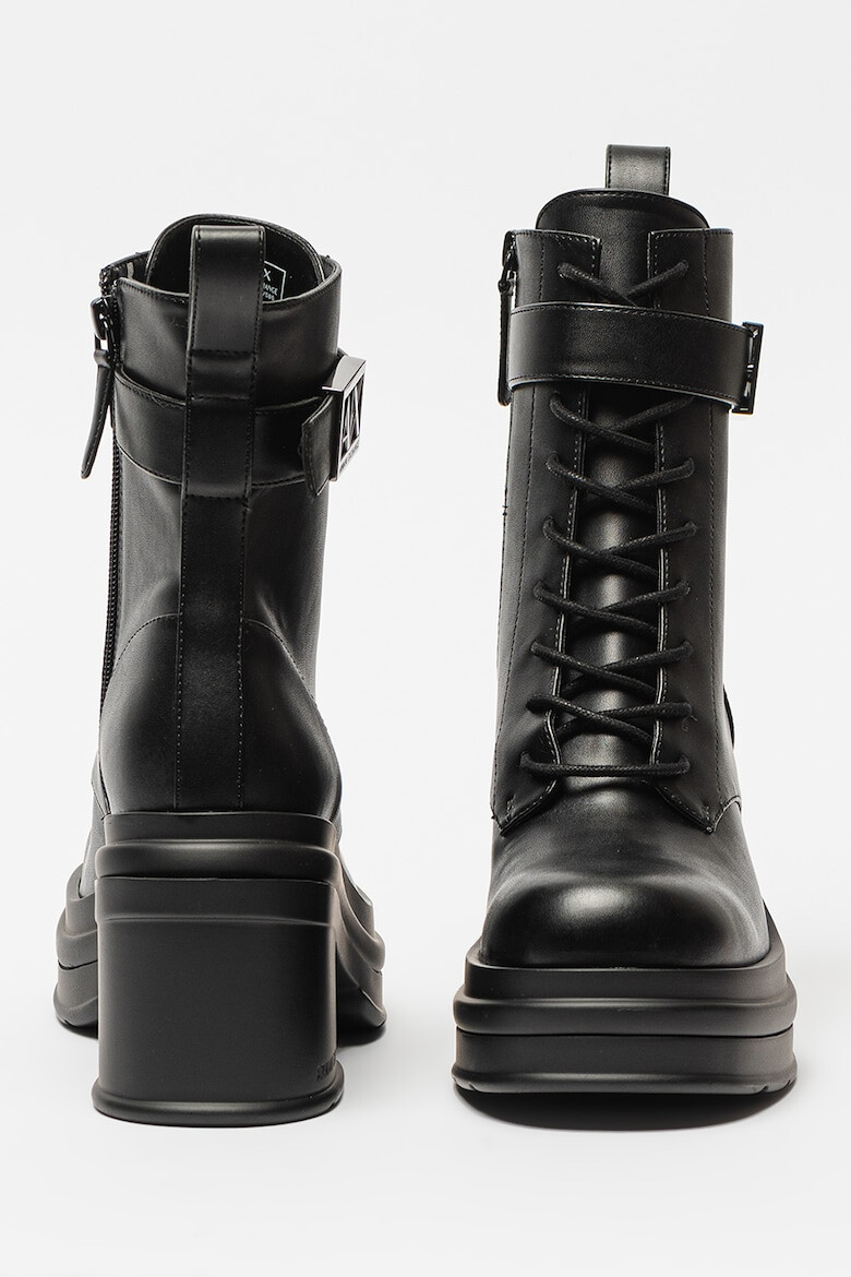 ARMANI EXCHANGE Botine cu toc masiv - Pled.ro