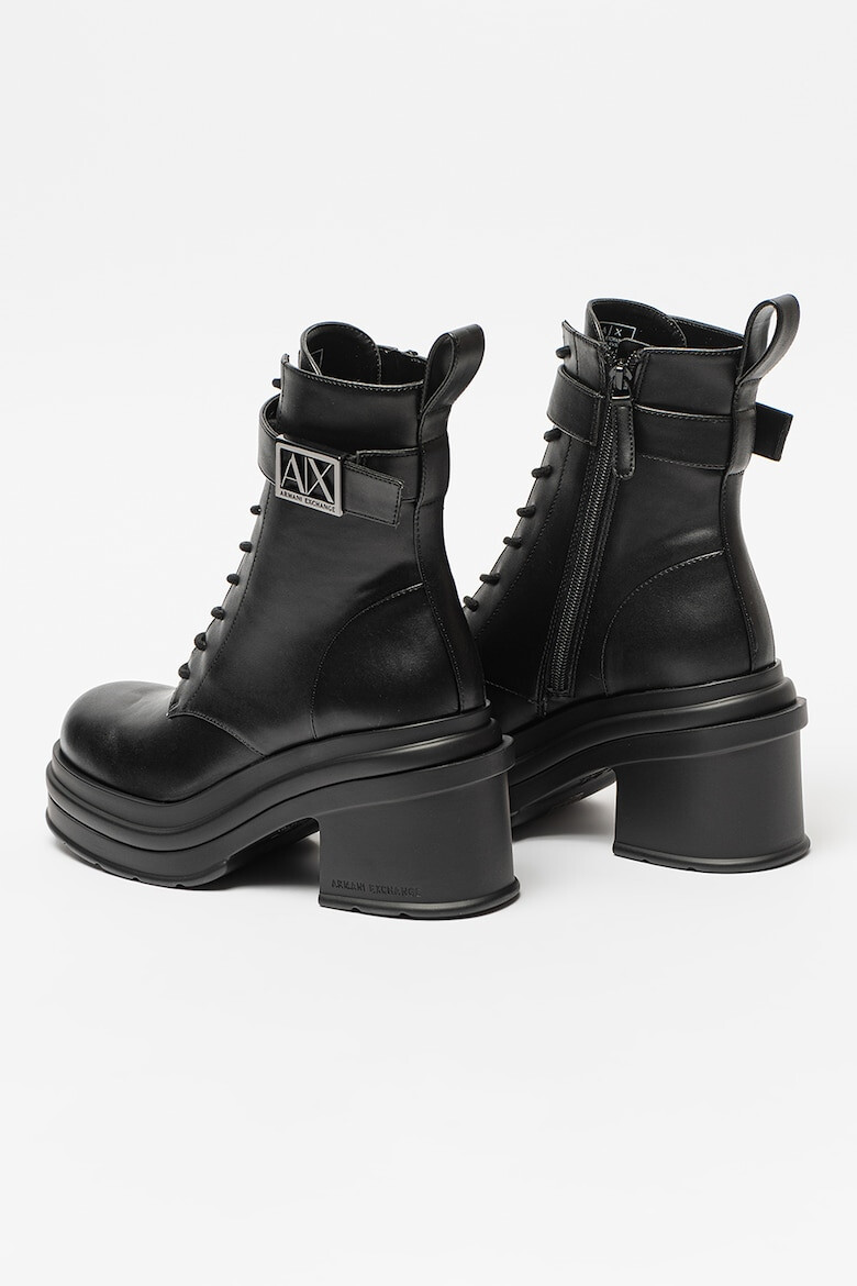 ARMANI EXCHANGE Botine cu toc masiv - Pled.ro