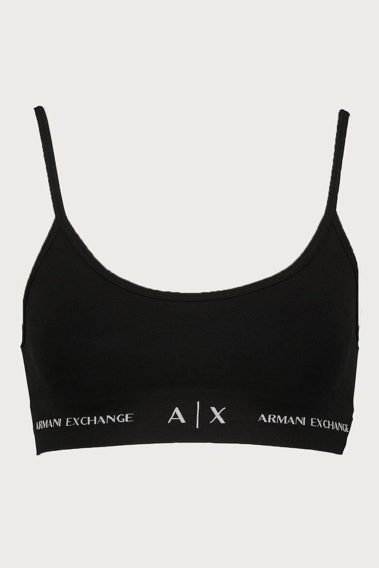 ARMANI EXCHANGE Bustiera cu banda logo - Pled.ro