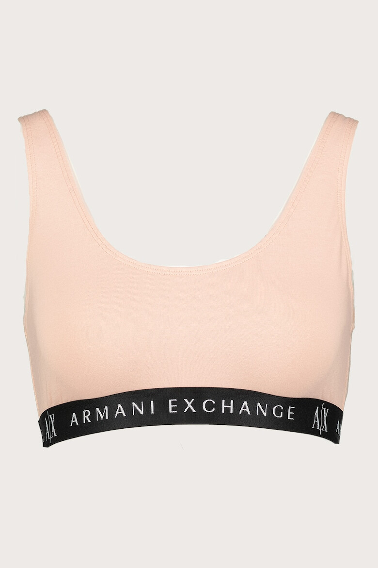 ARMANI EXCHANGE Bustiera cu banda logo - Pled.ro