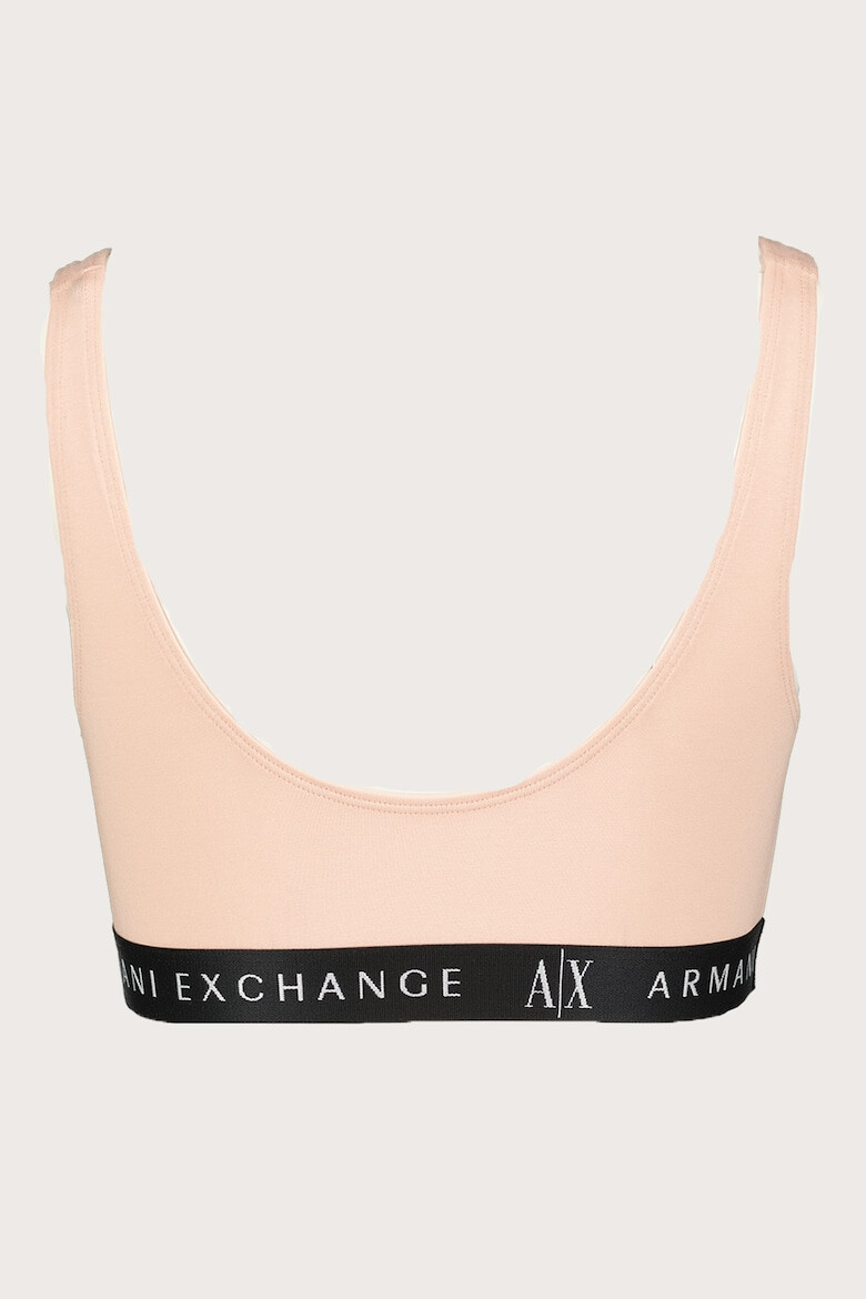 ARMANI EXCHANGE Bustiera cu banda logo - Pled.ro