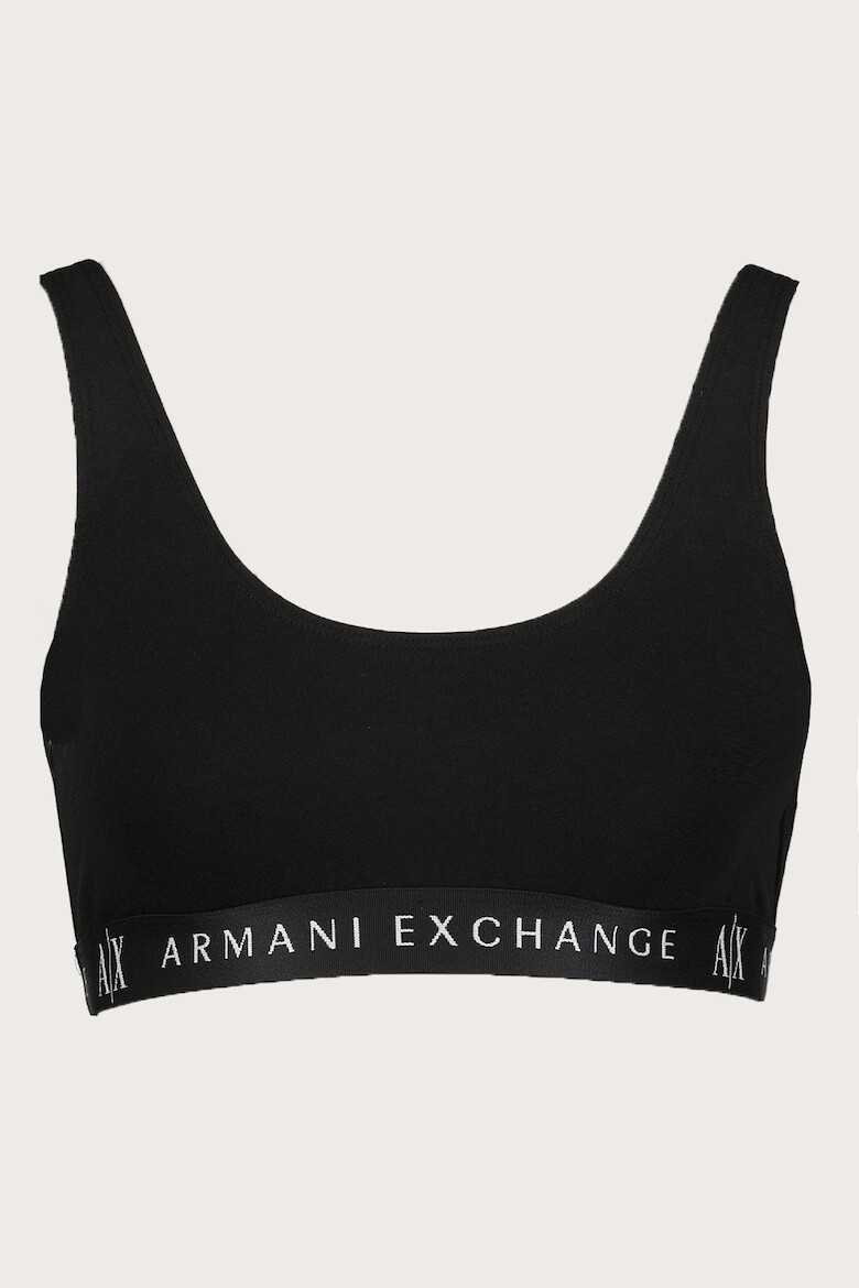 ARMANI EXCHANGE Bustiera cu banda logo - Pled.ro