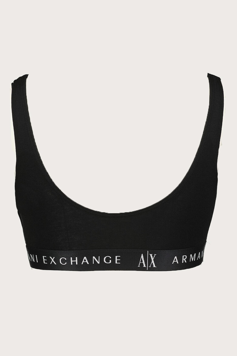 ARMANI EXCHANGE Bustiera cu banda logo - Pled.ro