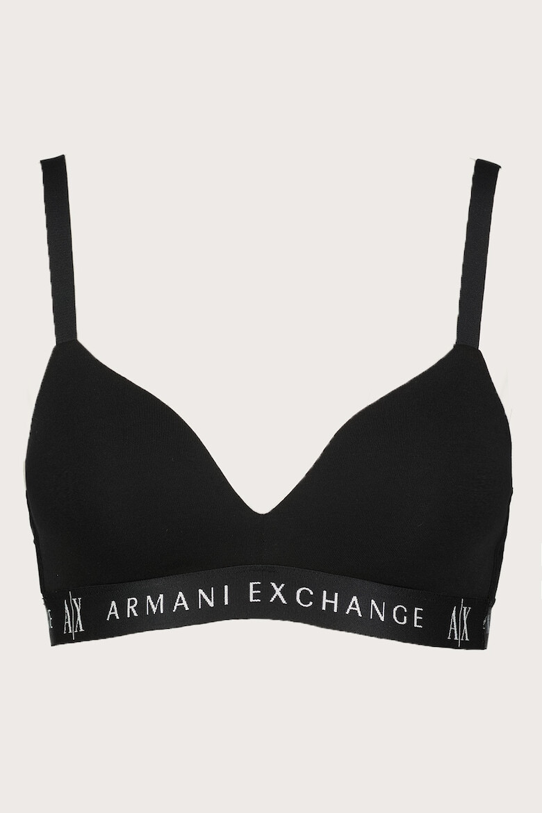 ARMANI EXCHANGE Bustiera cu burete si banda logo - Pled.ro