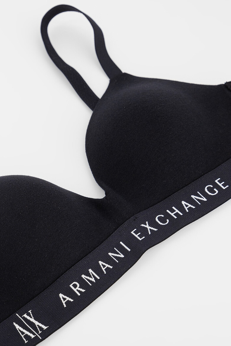 ARMANI EXCHANGE Bustiera cu burete si banda logo - Pled.ro