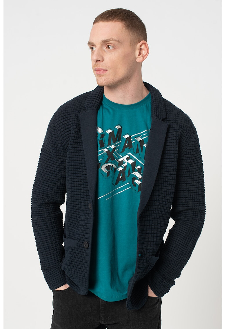 ARMANI EXCHANGE Cardigan cu nasturi si aspect texturat - Pled.ro