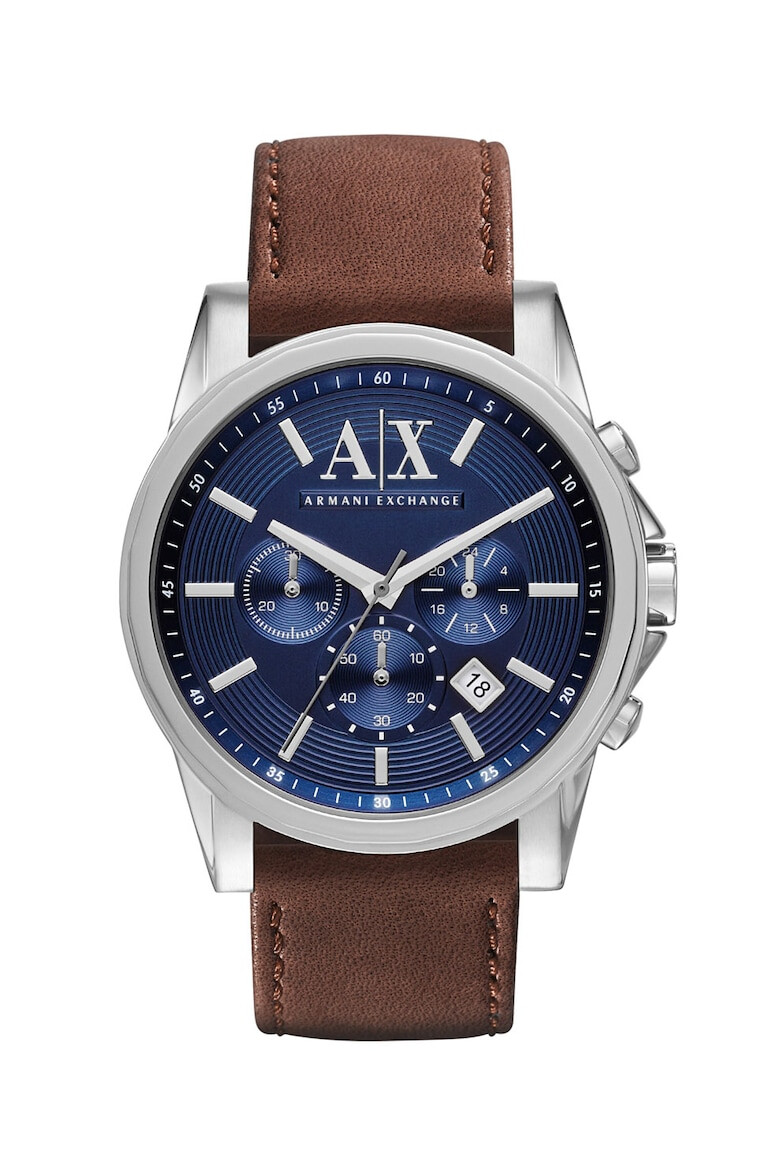 ARMANI EXCHANGE Ceas cronograf cu o curea de piele - Pled.ro