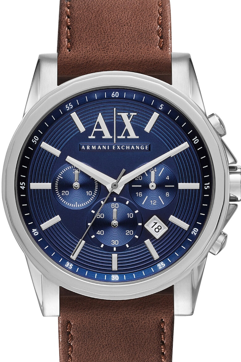 ARMANI EXCHANGE Ceas cronograf cu o curea de piele - Pled.ro