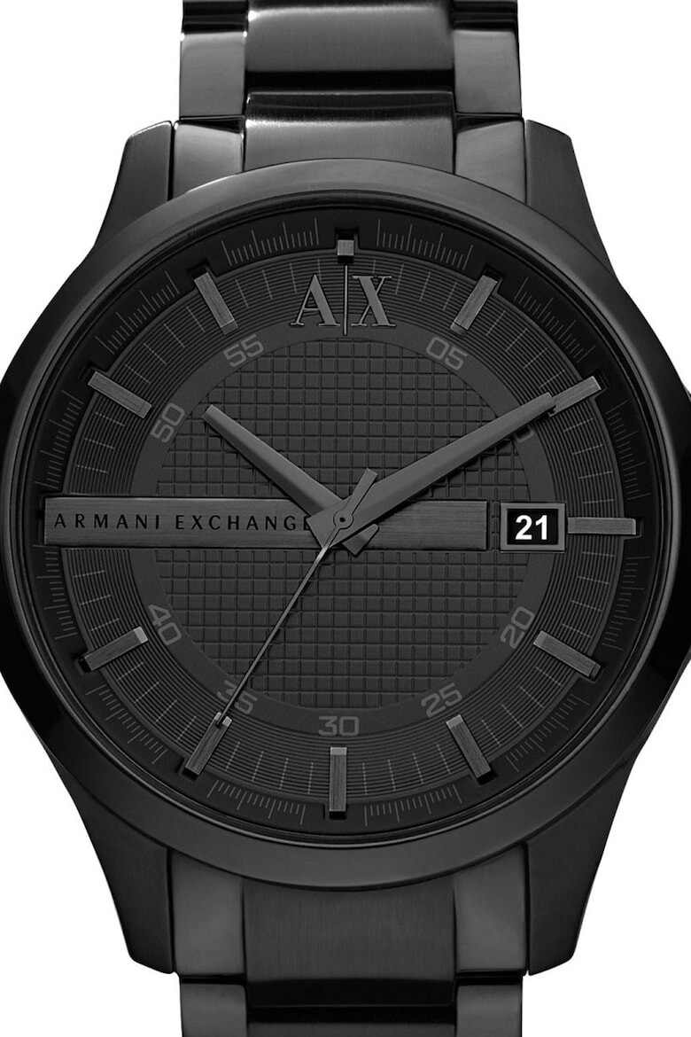 ARMANI EXCHANGE Ceas rotund analog cu cadran texturat - Pled.ro