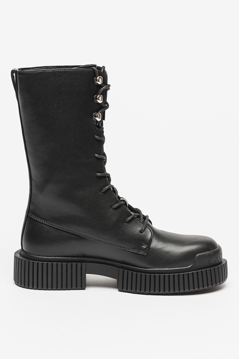 ARMANI EXCHANGE Cizme mid-calf de piele ecologica - Pled.ro